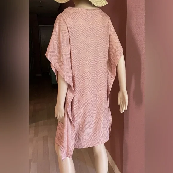 Missoni Asymmetrical Pink/Peach Dress/Tunic. - Picture 9 of 16